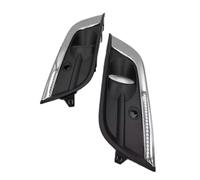 SQOFJDF Fog Light Lamp For Koleos 2017-2018 Car Front Bumper Fog Light Lamp Bezel Frame Cover Grille Shell Cap Hood Lid Chrome Front Bumper Fog Light(B)