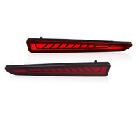 SQOFJDF Fog Light Lamp For Toyota For Raize 2019 2020 2021 2022 LED Rear Bumper Reflector Light Auto Brake Warning Lamp Turn Signal Fog Car Accessories Front Bumper Fog Light(Red A)