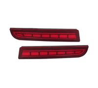 SQOFJDF Fog Light Lamp LED Bumper Reflector Lights For Mitsubishi For Lancer Evo For Evolution ASX For Outlander Dynamic Turn Signal Rear Tail Brake Lamp Front Bumper Fog Light(Red Surface B)