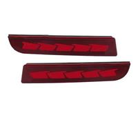 SQOFJDF Fog Light Lamp LED Bumper Reflector Lights For Mitsubishi For Lancer Evo For Evolution ASX For Outlander Dynamic Turn Signal Rear Tail Brake Lamp Front Bumper Fog Light(Red Surface A)