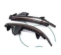 SQOFJDF Mirror Indicators Light 2 Pcs For A7 S7 RS7 2011-2017 LED Dynamic Turn Signal Lamp Rearview Mirror Sequential Indicator Car Blinker Light(Blue and Yellow)