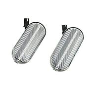 SQOFJDF Mirror Indicators Light 2PCS LED Dynamic Side Marker Light Sequential Flowing Turn Signal Lamp For Skoda For Octavia For 1U 1996-2010(Dynamic Clear)