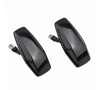 SQOFJDF Mirror Indicators Light For Hyundai For Elantra I10 For Getz For Sonata XG For Tucson For Terracan For Coupe Car Turn Signal Light LED Side Marker Sequential Blinker Lamp(Smoked Black1)