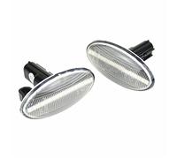 SQOFJDF Mirror Indicators Light LED Dynamic Side Marker Turn Signal Light For Subaru For Forester For Impreza WRX STI GDA GDB Sequential Blinker 2008 2009 2010-2019(Crystal Lens)