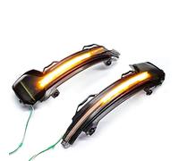 SQOFJDF Mirror Indicators Light LED Dynamic Turn Signal Lamp For VW For Tiguan MK2 2017 2018-2020 For Touareg MK3 2019 Car Side Marker Sequential Styling(Yellow)