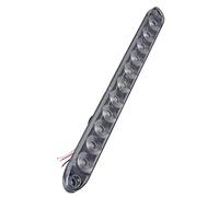 SQOFJDF Rear Brake Light Third Brake Lights 11 LED Third Tail Brake Lights Parking Rear Bumper Stop Signal Lamp Fit For Pick Up Truck Van Touring Caravans Car Accessories(WHITE)