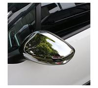 SQOFJDF Rear View Mirror Cap Cover For Peugeot 208 GTI 2014 2015 2016 2017 2018 Accessories 2Pcs Exterior Car Chrome Rearview Mirror Protection Cover Trim Mirror Covers Caps