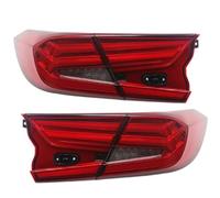 SQOFJDF Tail Indicator Lamp Car Rear Light Assemblies Car Styling Tail Lights Taillight For Accord 10 2018 2019 Rear Lamp DRL + Brake LED + Dynamic Turn Signal + Reverse(Red)