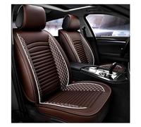 SQOFJGIGN Car Accessories Leather Auto Seat Covers For Accord For Jazz For City For XRV For CRV For CIVIC For CHR Car Seat Support Cushion Cover(Coffee,Standard Edition)