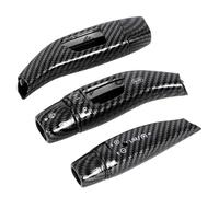 SQOFJGIGN Car Decoration Interior for Mercedes for Benz A B C E S GLC for CLA GLA GLE Class W205 W213 W212 W176 W204 X166 Car Wiper Shift Lever Cruise Cover Trim Frame Interior Styling(RHD Gray)