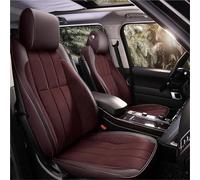 SQOFJGIGN Car Seat Cushion Custom Car Seat Cover For Toyota For Avensis t25 Accessories Interior Full Set Leather With Arm Rest Front And Rear Seat Covers(Burgundy 5PCS)