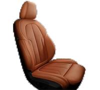 SQOFJGIGN Car Seat Cushion Full set Custom Leather Car Seat Covers For Nissan For Qashqai J11 J10 X For Trail T31 T32 2019 For Juke For Navara d40 Seat Covers(Coffee)