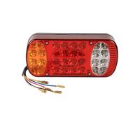 SQOFJGIGN Car Tail lights 1pcs 32 LED Taillights 12-24V Trailer Truck Lorry Stop Rear Tail Light Auto Car Signal Lamp Caution Indicator Fog Light Rear Light