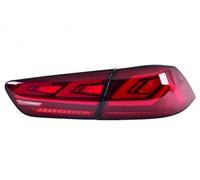 SQOFJGIGN Car Tail lights Car Styling Tail Lights Taillight For Mitsubishi For Lancer For 10 EVO 1992-2016 X Rear Lamp DRL + Dynamic Turn Signal + Reverse + Brake LED Light Rear Light(Type A Red)