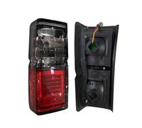 SQOFJGIGN Car Tail lights For Nissan For Terrano For D21 A Pair Of Crystal White And Smoked Color 1987-1995 Car LED Taillight Brake Light Rear Light(Black Red 4pcs)