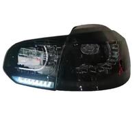 SQOFJGIGN Car Tail lights Rear Fog Lamp + Brake Light + Reverse + Dynamic Turn Signal For VW For MK6 For Golf 6 R 2009-2013 Car LED Tail Light Taillight Rear Light(Smork)