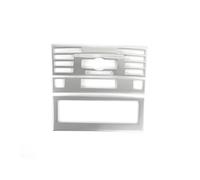 SQOFJGIGN Car Trim Strip Line Console CD Panel Frame Carbon Pattern Decoration Trim Interior For Mercedes For Benz E Class Coupe W207 C207 2009-2013 Car Accessory(Silver)