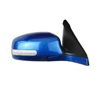 SQOFJGIGN Electric Wing Door Mirror For Suzuki For Swift 2005-2016 Side Rear View Mirror With Electric Adjust Outside Rearview Mirror 5 Wire Wing Door Mirror(Blue,Right)