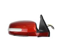 SQOFJGIGN Electric Wing Door Mirror For Suzuki For Swift 2005-2016 Side Rear View Mirror With Electric Adjust Outside Rearview Mirror 5 Wire Wing Door Mirror(Red,Right)