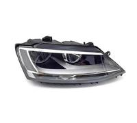 SQOFJGIGN Front Lights For VW For Jetta VI 2010 2011 2012 2013 2014 2015 Front bumper Headlight headlamp head light head lamp Car Front HeadlAmp Shell(Right side)