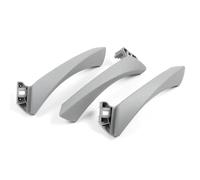 SQOFJGIGN Interior Handle 3PCS Left Rudder Car Passenger Door Handle Inner Armrest Panel Pull For BMW 3 Series E90 E91 328 330 335 Interior Door Handle(Gray)