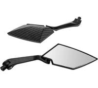 SQOFJGIGN Motorbike Side Mirrors For Suzuki 8mm/10mm Motorcycle Wing Mirror Motorcycle Rear View Side Mirror Carbon Fiber Motorcycle Handlebar End Mirrors