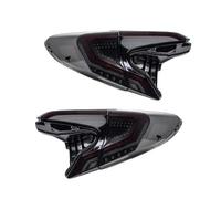 SQOFJGIGN Rear Stop Lights 1 Pair Led Tail Lights Fog Lamp Rear Lamp DRL+Brake+Park+Signal Lights Tail Lights For Toyota For C-HR For CHR 2016-2020 Car Tail Light(Smoke Cover)