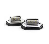 SQOFJGIGN Rear Taillights 12V 24V 6 LED Car License Plate Light Signal Rear Tail Light Step Lamp Boat Truck Trailer RV Caravan Tractor Waterproof Tail lights assembly(2pcs B)