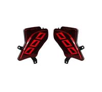 SQOFJGIGN Rear Taillights For Toyota For Highlander 2020 2021 2022 2023 Dynamic Turn Signal Light Brake Fog Lamp Car Accessories 12V LED Rear Bumper Reflector Tail lights assembly(Red Style B)