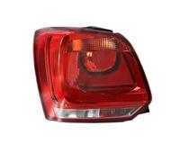 SQOFJGIGN Rear Taillights For VW For Polo 6R Hatchback 2009 2010 2011 2012 2013 2014 6R0945095A 6R0945096A Rear Tail Lamp Warning Reversing Light Without Bulb Tail lights assembly(Left)