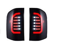 SQOFJGIGN Tail Lamp Assembly Car Tail lights LED Design Taillights Black Housing Brake Reverse Turn Signal Lamp Car Stylin LED Tail Lights For Chevy For Silverado 2007-2013