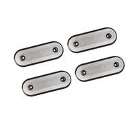 SQOFJGIGN Wing Mirror Indicator 4pcs 12V 24V LED Truck Side Marker Light 20SMD Clearance Signal Lights For Trailer Mount For Volvo Truck Accessories (White B)