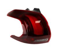 SQOGJSGZ Auto Exterior Accessories Taillight Assembly For Peugeot 2008 2018 Inside Outside LED Tail Light Signal Lamp Warning Brake Car Tail Lights(Outside Left)