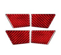 SQOGJSGZ Car Interior Inside Handle 4Pcs/Set Car Interior Door Handle Bowl Panel Cover Trim Decortaive for Fusion for Mondeo 2013-2019 Door Handle(Red)