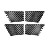 SQOGJSGZ Car Interior Inside Handle 4Pcs/Set Car Interior Door Handle Bowl Panel Cover Trim Decortaive for Fusion for Mondeo 2013-2019 Door Handle(Black)