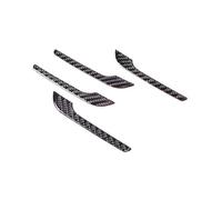 SQOGJSGZ Car Interior Inside Handle for Mercedes for Benz C-Class W206 2022 2023 Soft Carbon Fiber Car Inner Door Handle Cover Trim Interior Accessories Door Handle