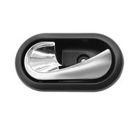 SQOGJSGZ Car Interior Inside Handle Inner Door Grab Handle Left/Right Auto Inside Door Knob Chrome Plated 8200733848 LH for Logan for Duster 2012-2016 Door Handle