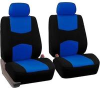 SQOGJSGZ Car Seat Covers Car Seat Cover Universal Fit Front Rear Covers Interior Accessories Protector Car Seat Covers Full Set(Front 2pcs-BLUE)