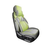 SQOGJSGZ Car Seat Covers Full Set Leather Car Seat Covers For Volvo For XC90 2015-2019 Waterproof Custom Interior Accessories Car Seat Covers Full Set(Gray Green,Deluxe)