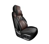SQOGJSGZ Car Seat Covers Full Set Leather Car Seat Covers For Volvo For XC90 2015-2019 Waterproof Custom Interior Accessories Car Seat Covers Full Set(BLack Brown,Deluxe)