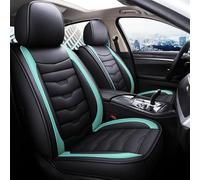 SQOGJSGZ Car Seat Covers Leather Car Seat Covers For Dodge For Journey For Caliber For Avenger For Challenger For Charger Am 1500 Accessories Car Seat Covers Full Set(GREEN,Front)