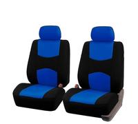 SQOGJSGZ Car Seat Covers Universal Full Set Car Seat Covers Two-tone Design Auto Protector For Toyota For Camry Car Seat Covers Full Set(2pcs front blue)