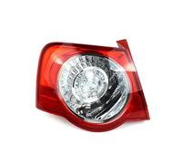 SQOGJSGZ Car Tail Light For VW For Passat B6 Sedan 2006-2011 Bright Red LED Car Rear Tail Light Lamp Brake Signal Outer Inner Car Tail Light Brake Lamp(Outer Left)