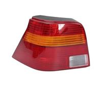 SQOGJSGZ For VW For Golf 4 1998-2008 Car Accessories Tail Light Rear Warning Brake Turn Signal Auto Taillight Lamp Housing Car Tail Lights(Yellow Left)