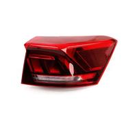 SQOGJSGZ For VW For T-ROC 2018-2022 Car LED Tail Light Warning Brake Lamp Turn Signal Reverse Rear Taillight Assembly With Bulb Car Tail Lights(Outside Right)