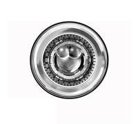 SQOGJSGZ Motorcycle Spotlights Universal 7" Led Motorcycle Headlight For Touring For Classic For Electra For Road King For Suzuki For Victory Spotlight Lamp(Sliver)