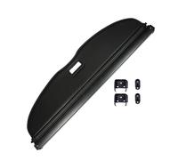 SQOGJSGZ Rear Trunk Parcel Shelf Car Rear Trunk Cargo Cover For Chevy For Trax For T-rax 2013-2023 Shield Shade Curtain Partition Board Privacy Blinds Car Retractable(Black)