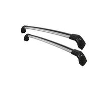 SQOGJSGZ Roof Rack For Land For Rover For Discovery Sport 2015-2020 SUV Aluminum Alloy Side Bars Cross Rails Roof Rack Luggage 2Pcs Roof Bars Kayak Roof Rack(Silverblack)