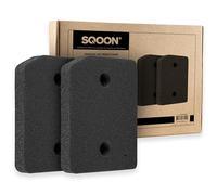 SQOON Filter Set Suitable for Miele T1 9164761 Washer Dryer 2X, Heat Pump Dryer Fine Coarse 220 cm x 133 cm x 30 mm, Sponge Filter, Filter Mat, Condenser Dryer, Foam, Lint Filter Foam Filter