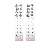 SQOYEI Calm Pops Ear Seeds Relieve Insomnia, 20/40 Pcs Ear Seeds Acupuncture Kit for Gathering Relaxation(Clear E 40Pcs)